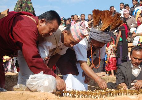 गोर्खा स्मारकको सिल्यान्यास