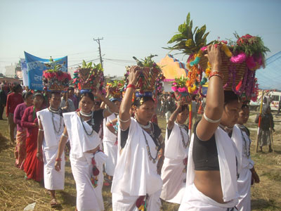 चितवनको भरतपुरमा आजबाट शुरु व्राम्हण समाजको धान्याचल