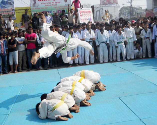 मार्सल आर्ट खेल प्रदर्शन