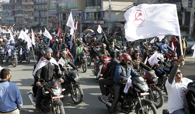 बन्दविरुद्ध एमाओवादीको विशाल मोटरसाइकल र्‍याली (फ़ोटोफ़िचरसहित)