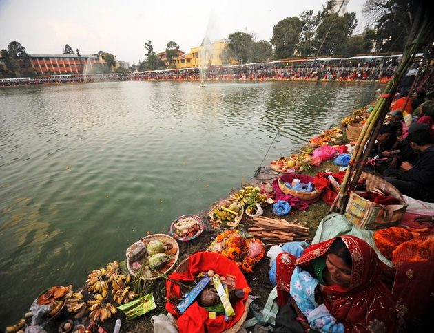 मिथिला क्षेत्रमा छठ पर्व शुरु