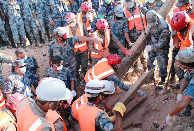 दोलखामा मंगलबारको भूकम्पबाट मर्नेको संख्या ५७ पुग्यो