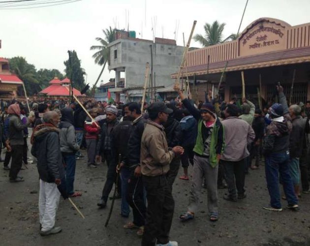 रङ्गेली घटनाको विरोधमा पूर्वमा चक्काजाम