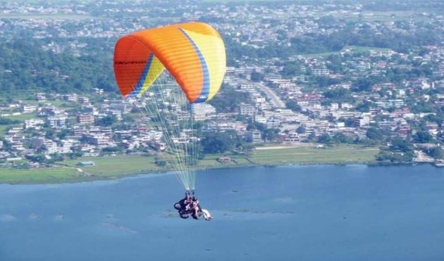 प्याराग्लाइडिङका सबै उडान सेवा बन्द