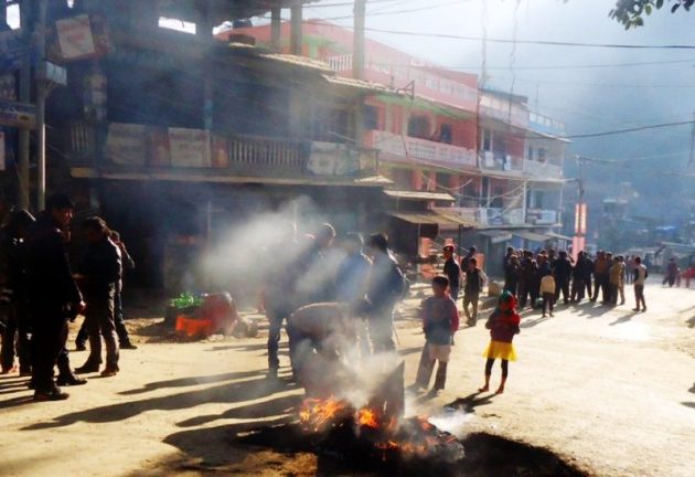 संशोधनको प्रस्ताव फिर्ता लिन माग गर्दै विरोध प्रदर्शन