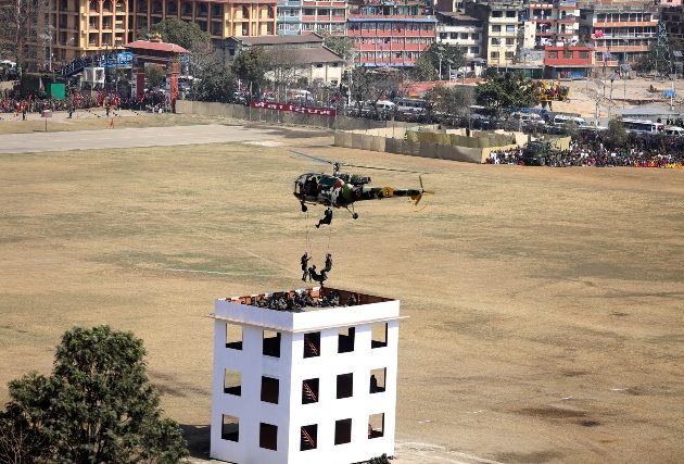 महाशिवरात्रि तथा सेना दिवस यस्तो देखियो टुँडिखेलमा (फाटोफिचर)