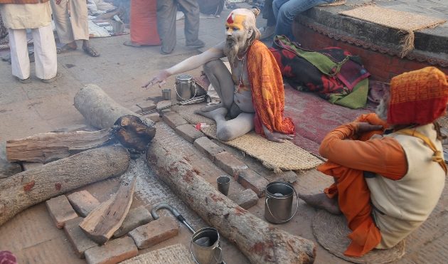 पाशुपत परिसरमा नागाबाबाहरु (फोटो फिचर)