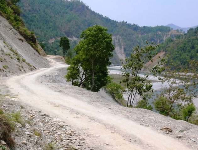 राष्ट्रिय गौरवको कालीगण्डकी करिडोरको ट्रर्‍याक खुल्यो