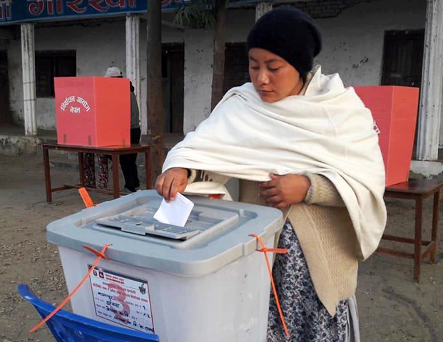 निर्वाचन २०७४ः कुन उम्मेद्वारले कहाँबाट मतदान गरे (फोटो फिचर)