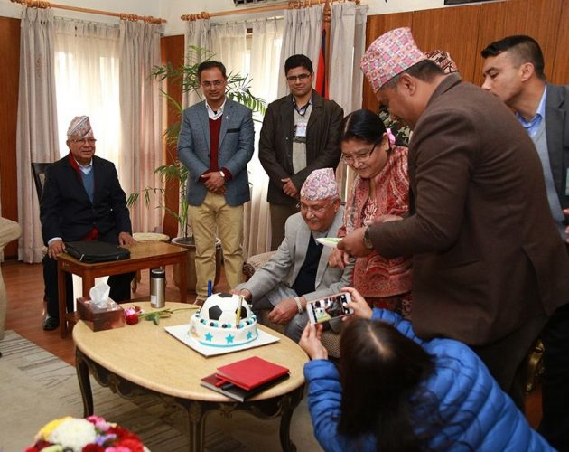 यसरी मनाए प्रधानमन्त्री ओलीले ६७औं जन्मदिन (फोटो फिचर)