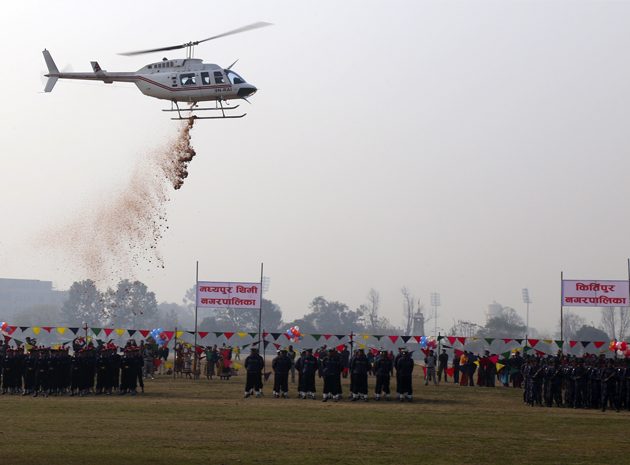 टुँडिखेलमा आयोजित ६८ औं प्रजातन्त्र दिवस (फोटोफिचर)