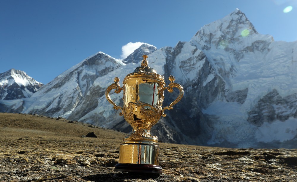 रग्बी विश्वकप ट्रफी विश्व सम्पदा सूचीमा सुचिकृत स्थानमा लगिने