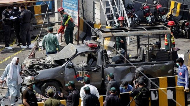 पकिस्तानको लाहोरमा विस्फोट, ६ को मृत्यु