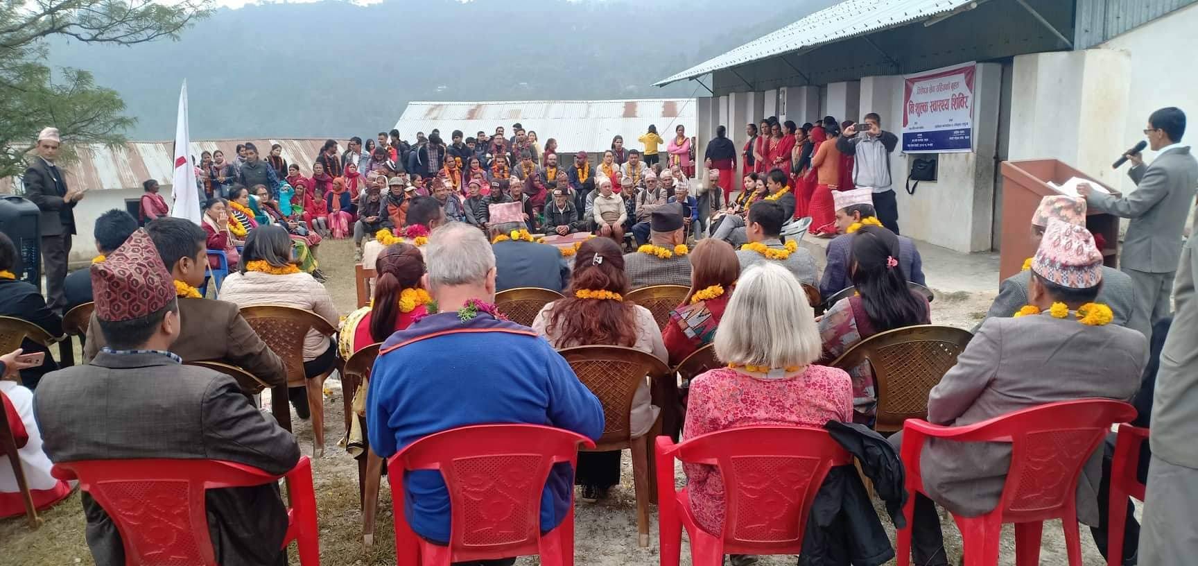 खुमा अर्याल फाउन्डेशनद्वारा स्याङ्जामा स्वास्थ्य शिविर