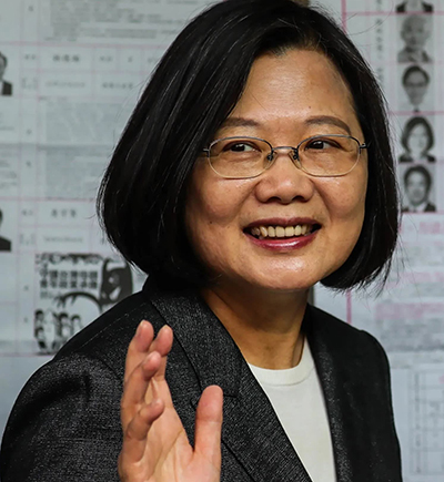 ताइवानको राष्ट्रपतिमा साइ इङ्ग वेन पुन: निर्वाचित