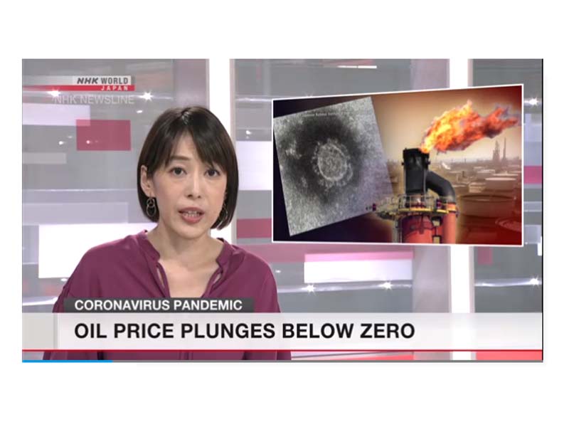 कोरोना कहर: माग घटेसँगै पहिलो पटक अमेरिकी तेलको मूल्य घट्यो