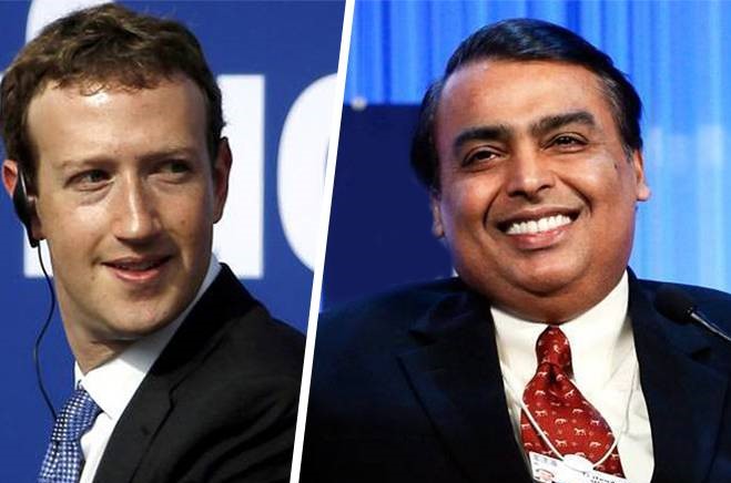 भारतको जियोमा फेसबुकले ५.७ अर्ब डलर लगानी गर्ने