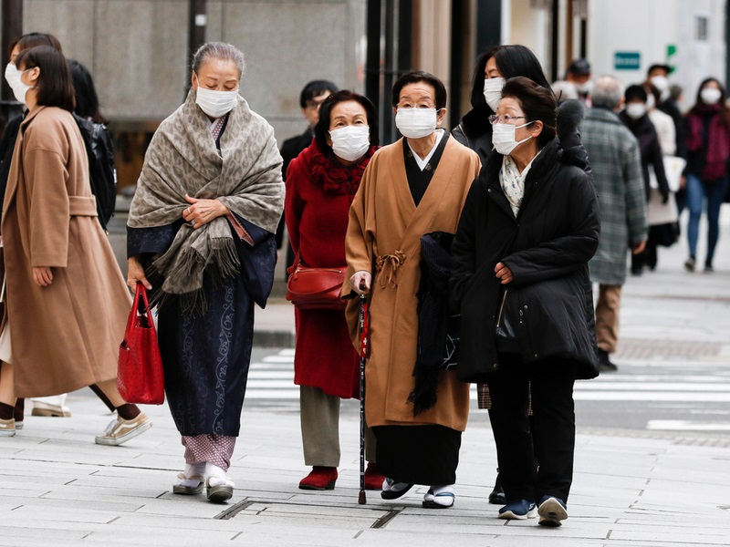 शनिबार जापानमा १,५३६ जना संक्रमित थपिए