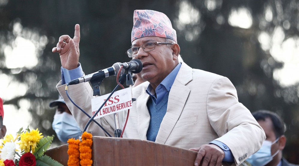 माधवकुमार नेपाल एकीकृत समाजवादीको अध्यक्षमा सर्वसम्मत निर्वाचित