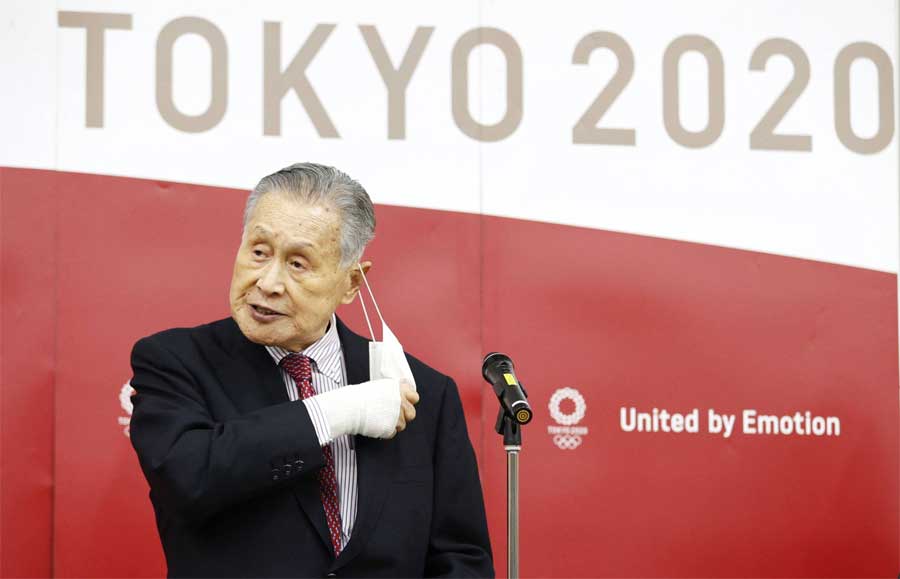 टोकियो ओलम्पिक प्रमुख मोरी राजीनामा दिने मनस्थितिमा !