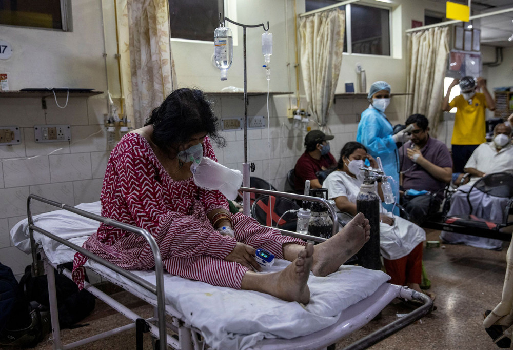 भारतमा सक्रिय संक्रमितको संख्या घट्यो, एकैदिन २ लाख ८४ हजार निको भए