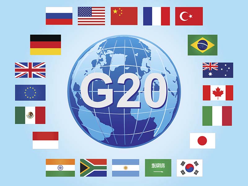 आजबाट नयाँदिल्लीमा जी-२० सम्मेलन सुरु