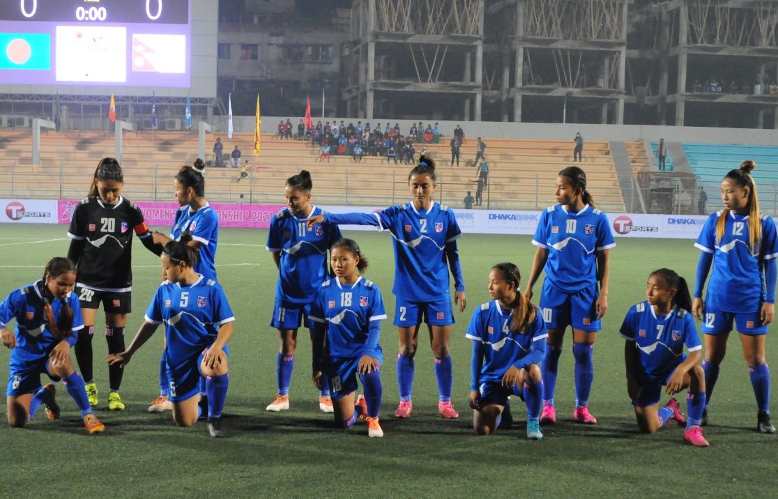 साफ यू–१९ महिला फुटबल: आज नेपाल र भुटान भिड्दै