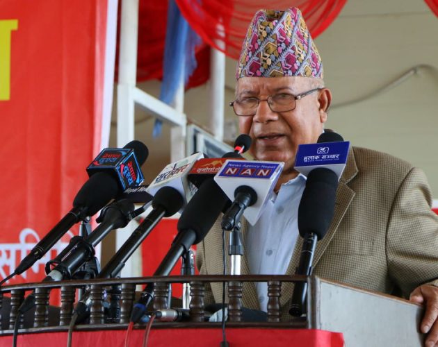 केपी ओलीलाई १० पटक फोन गरे तर आउनु भएन : अध्यक्ष नेपाल