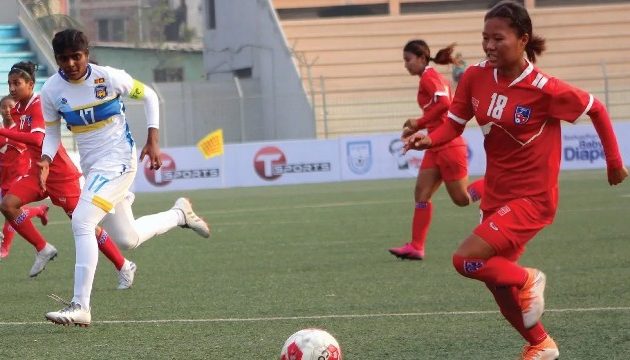 साफ महिला च्याम्पियनसिप फुटबल प्रतियोगिता आजदेखि हुँदै, उद्घाटनमा नेपाल र भुटान भिड्ने