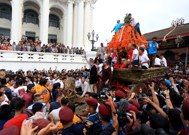 आज इन्द्रजात्रा मनाइँदै, उपत्यकामा सार्वजनिक बिदा