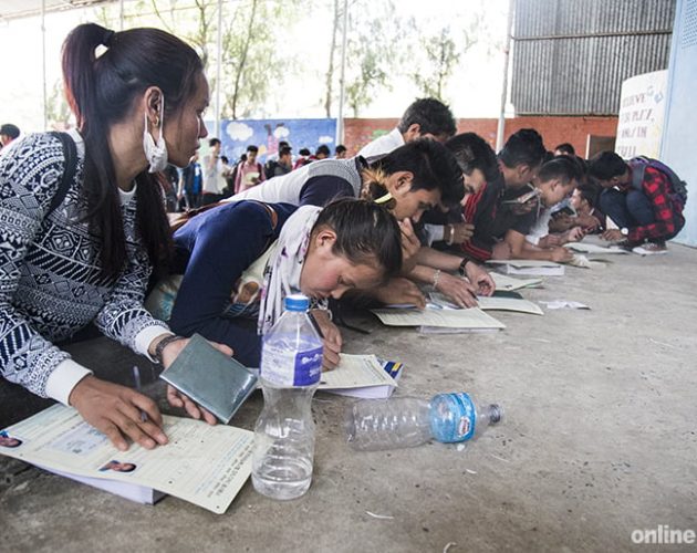 कोरियन भाषा परीक्षाका लागि पहिलो दिन नै ४ हजार आवेदन