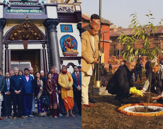 भारतीय विदेशमन्त्री जयशकंरले गरे पशुपतिनाथ मन्दिरमा पूजा