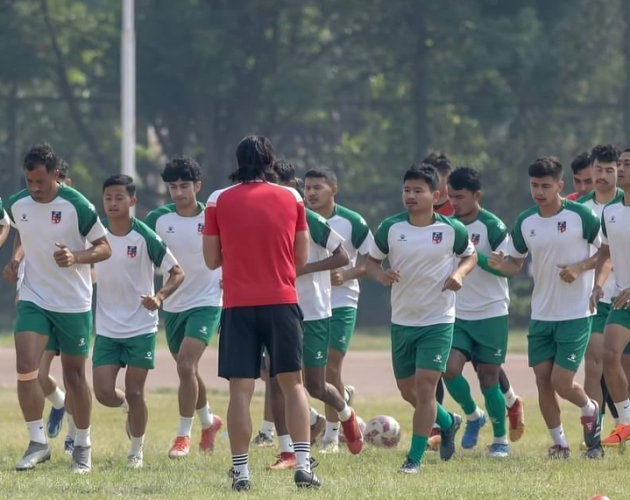 नेपाली राष्ट्रिय फुटबल टोलीले आज इङ्ल्यान्ड ‘सि’को सामना गर्ने
