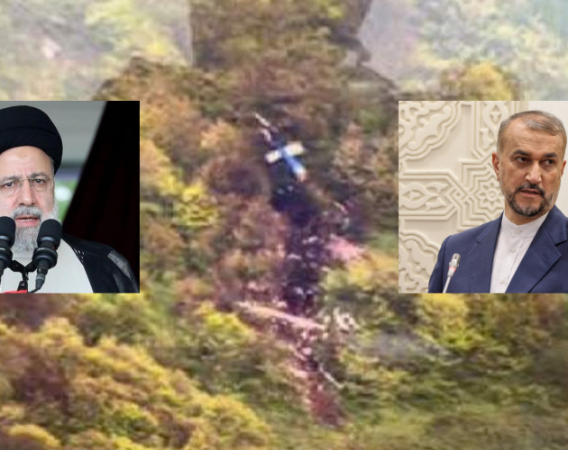हेलिकप्टर दुर्घटनामा इरानी राष्ट्रपति र विदेशमन्त्रीसहित ९ जनाको मृत्यु