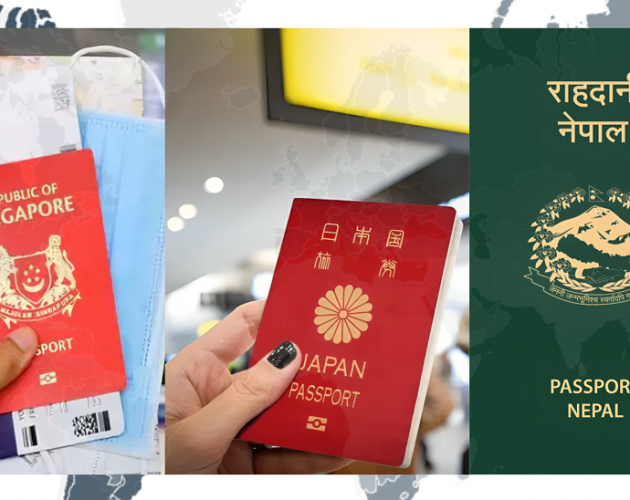 जापानलाई उछिन्दै सिंगापुरको पासपोर्ट विश्वकै शक्तिशाली, नेपालले गर्‍यो सुधार