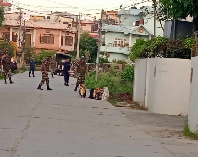 सभापति देउवाको घरअघिको शंकास्पद वस्तु निष्क्रिय, ‘इलेक्टिक केतली’मा थियो माटो